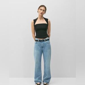 Aritzia Casual Contour Flourish Top